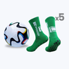 Fotboll + 5 FitSocks